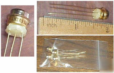 Sprague 2N1499A rf ge pnp nos transistor lot of 4 rare