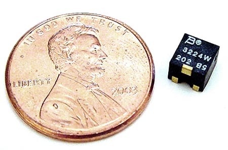 Surface mount trimmer potentiometers ~ 2K ohm smt (5)