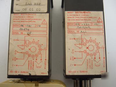 West temperature control M2041 lot of two (2)