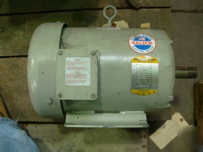 Baldor general purpose two-speed motor M1724T 5HP/ 3PH