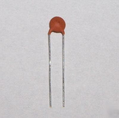 Ceramic disc capacitors Y5V 50VDC 1NF pack of 10