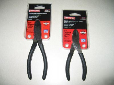 Craftsman 5 & 6 - inch diagonal cutting pliers