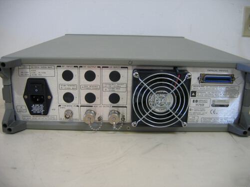 Hp agilent 11759C rf channel simulator, multipath