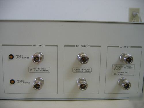 Hp agilent 11759C rf channel simulator, multipath