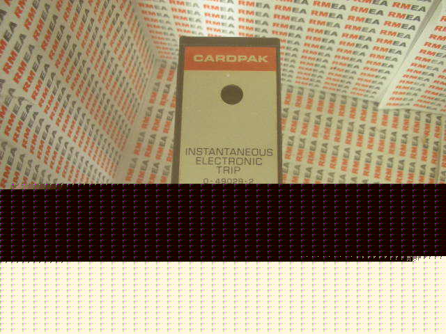 Reliance 0-49029-2 instantaneous electronic trip