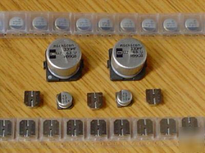 Surface mount chip electrolytic capacitors smt 16V 33UF