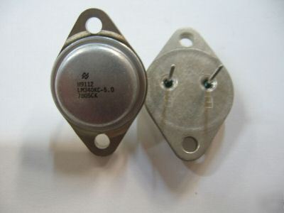 10PCS p/n LM340KC-5.0 ; voltage regulators , mfg: nsc