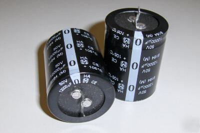 200/lot 200 panasonic 12,000UF 50VDC snap-in capacitors