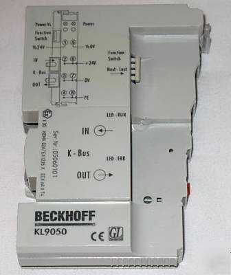 Beckhoff KL9050 terminal bus extension coupler