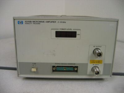 Hp 8349B microwave amplifier