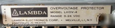 Lambda veeco lcs-cc-02 regulated power supply 105-132V