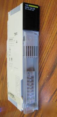 Modicon 140 cps 124-20 ps 115/230VAC 140CPS12420