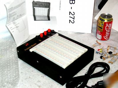 New big solderless protoboard breadboard power supply