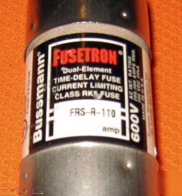 New buss frs-r-110 fuse FRSR110 110 amp 600 volt nnb 