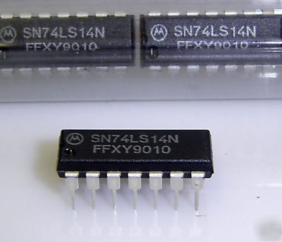 SN74LS14N ic motorola original 25 pieces 14P dip pkg 