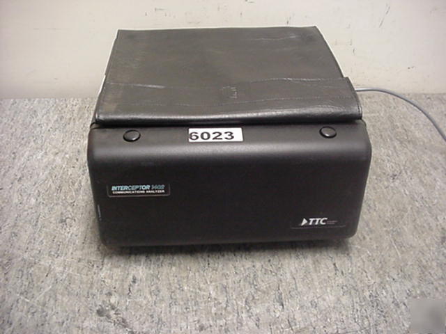 Ttc interceptor 1402 communications analyzer