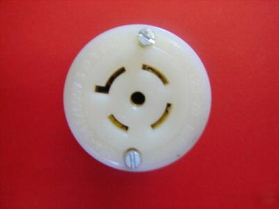 1 leviton locking connector L23-20 30A 347\600 L23-20