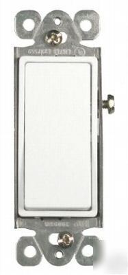 4-way 4 way decorative decora rocker switch, almond