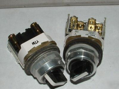 Allen-bradley 800T-H2 2-pos rotary selector switch lnc