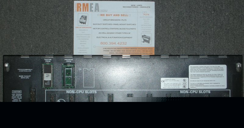 Ge fanuc IC693CPU323U , 10 slot base with cpu