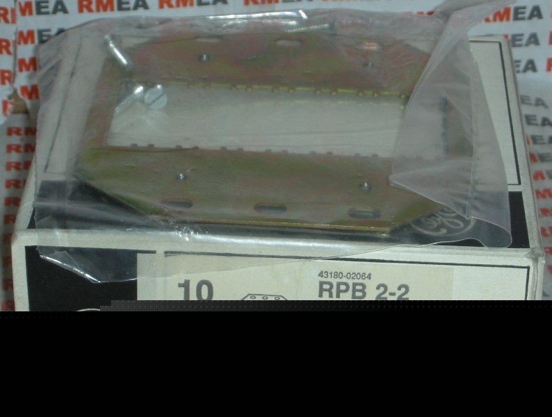 Ge rpb 2-2 remote control wallplate bracket 10/box