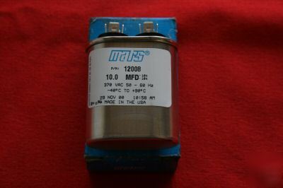 Like new mars motor run capacitor 685744-12008 370VOLTS 