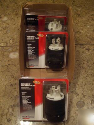P&s turnlok locking plug L14-30 L1430-p 30A 125/250V