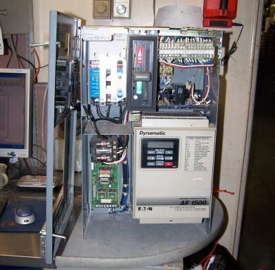 Cutler hammer 2 hp vfd with motor control bucket AF1500