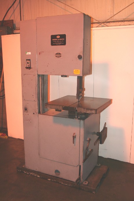 Dake parma work-a-matic band saw, 12' 6