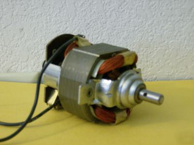 1/4 hp ac/dc electric motor 120 v, 2 amps