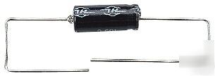 1000U 63V 105 deg axial electrolytic capacitors x 10 