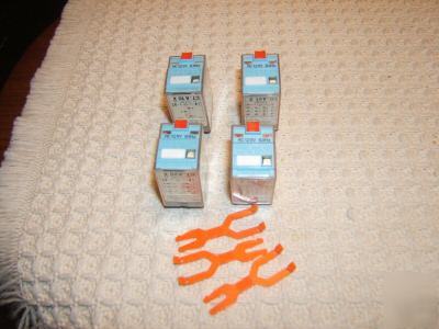 [ 4 ] releco relays (1) C7-A10X (1) C7-A20X (2) C9-A4