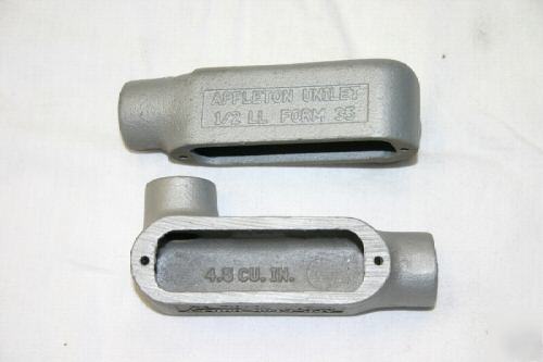 Appleton unilet 1/2 ll forms 35 iron