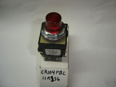 General electric ge CR104PBL11R1S6 ill pushbutton 