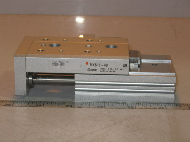 New smc pneumatic air table slide MXS16-40AS