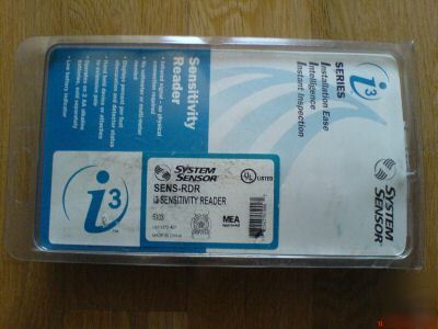 New system sensor sens-rdr sensitivity reader I3 series 