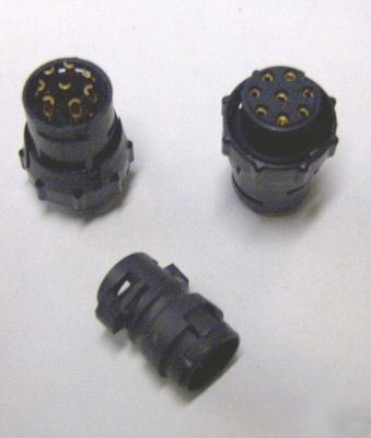 Switchcraft #EN3C8F, female 8-pin,