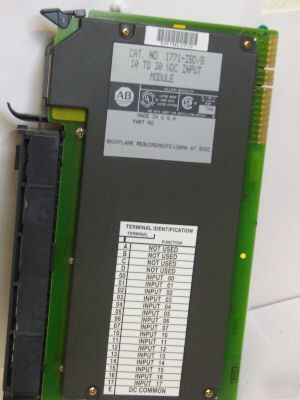 1771-ibd/b allen bradley 1771IBD s-25