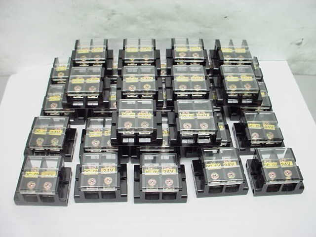 30 hoppy 100 amp 600 volt 2 pole terminal blocks used