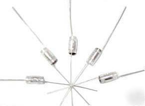 390PF @ 630V axial polystyrene film capacitors : qty=20