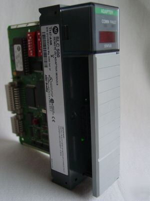Allen-bradley #1747-asb, slc-500 remote i/o adapter