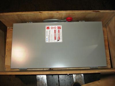 Cutler hammer disconnect safety switch 200 amp 600 volt