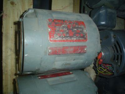 Delco - m# J2311R1, 1 hp, 56F, 208-220/440V, 1745 rpm 