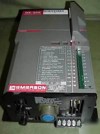 Emerson dxa-308 positioning servo drive unit