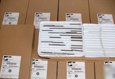 New 1680 3M 2MM pin headers 151260-8422-rb $3544 value 