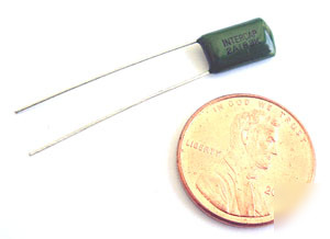 Radial film capacitors ~ .018UF 100V 10% (50