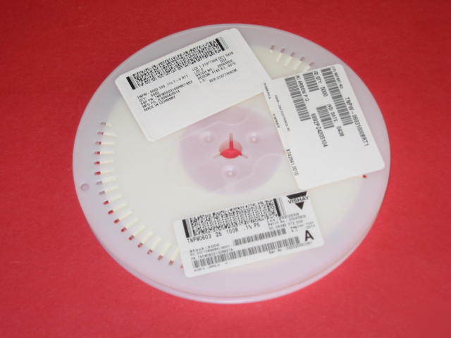 Vishay 100OHM 0603 precision .1%smt smd resistors QTY5K