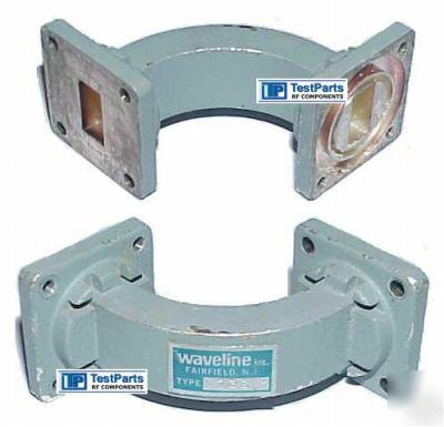 07-02889 waveline WR62 waveguide e-plane bend p-band wg