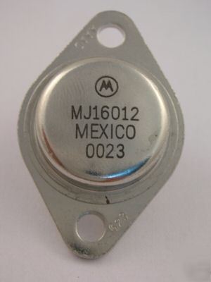 50PCS, npn MJ16012 power amp transistor 450V to-3 mot
