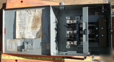 Bus plug 30AMP ge 240VAC #FVK321R 3PH 3POLE flex-a-plug